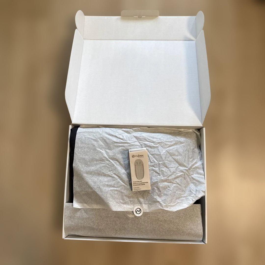 【備品】　Cybex プラチナムフットマフ ベビーカー サイベックス フットマフ
