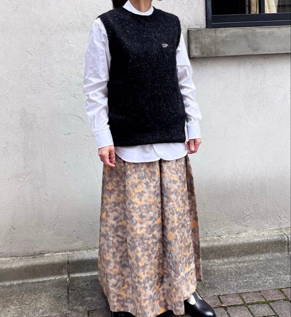 サイChine a la branche Maxi Length Skirt