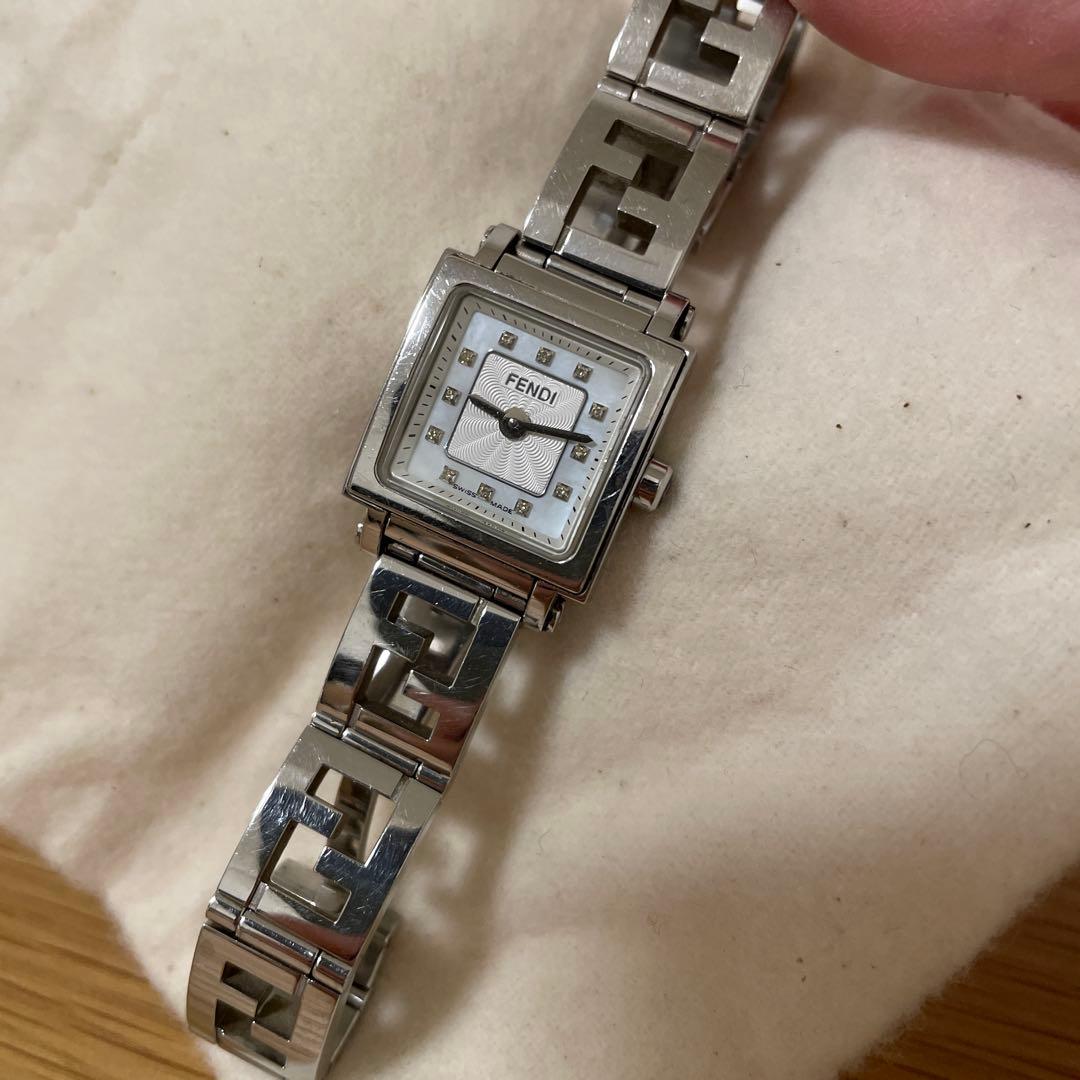 FENDI シルバー アナログ 腕時計