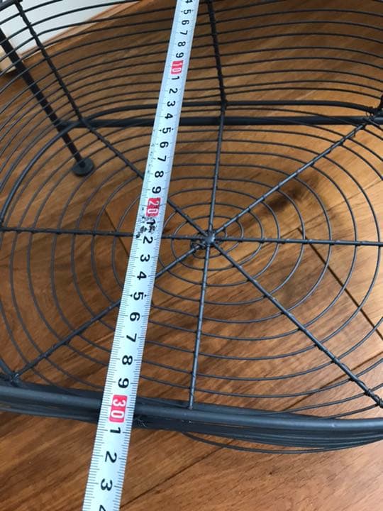 アンティーク風　3段かご