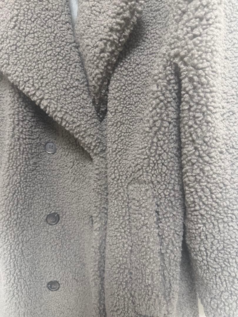 ZARA フェイクボアロングコート