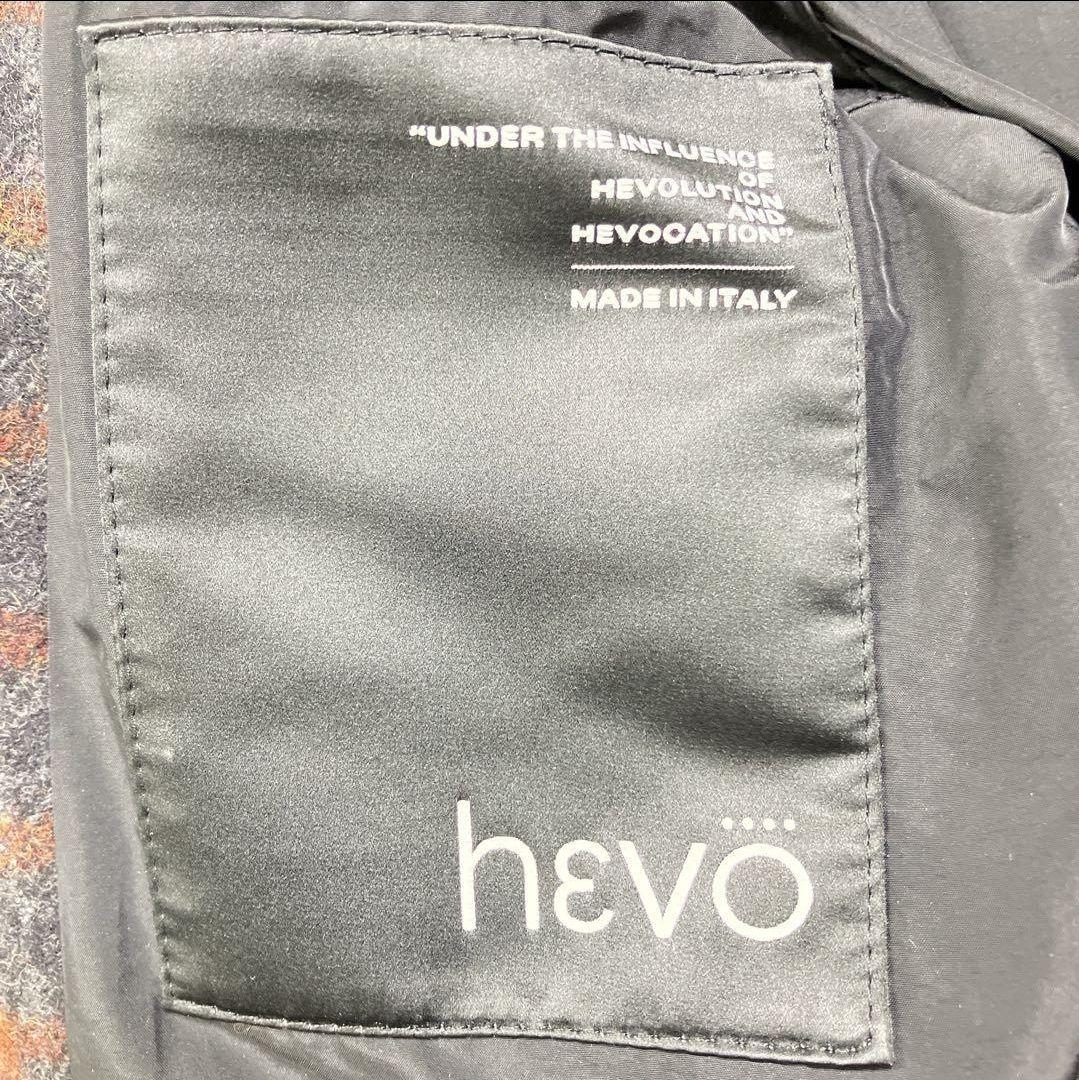 さとし　hevo イーヴォ　ダブルブレストチェスターコート