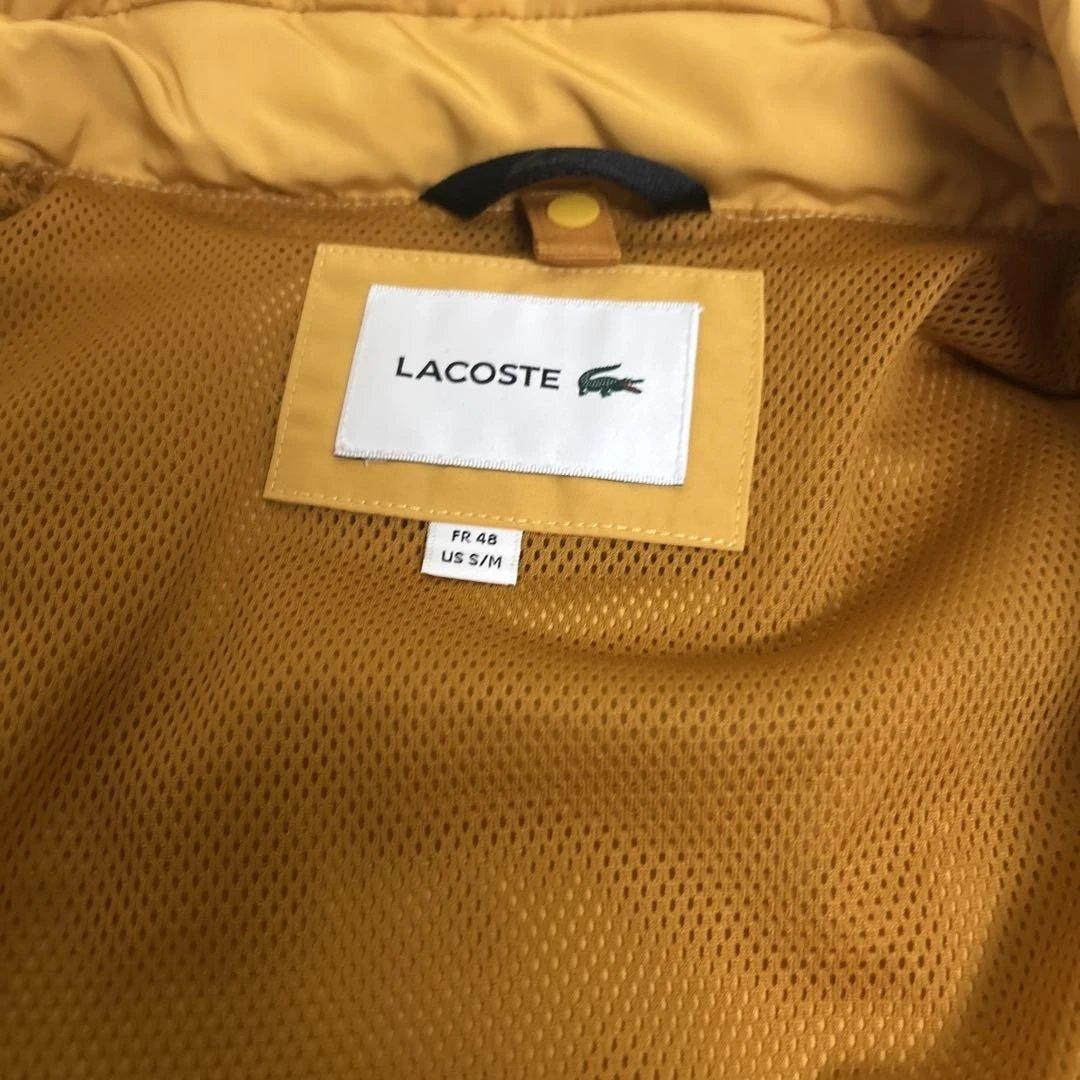 【未使用タグ付き】ラコステ　フード内蔵　スタンドカラー　ジップアップジャケット