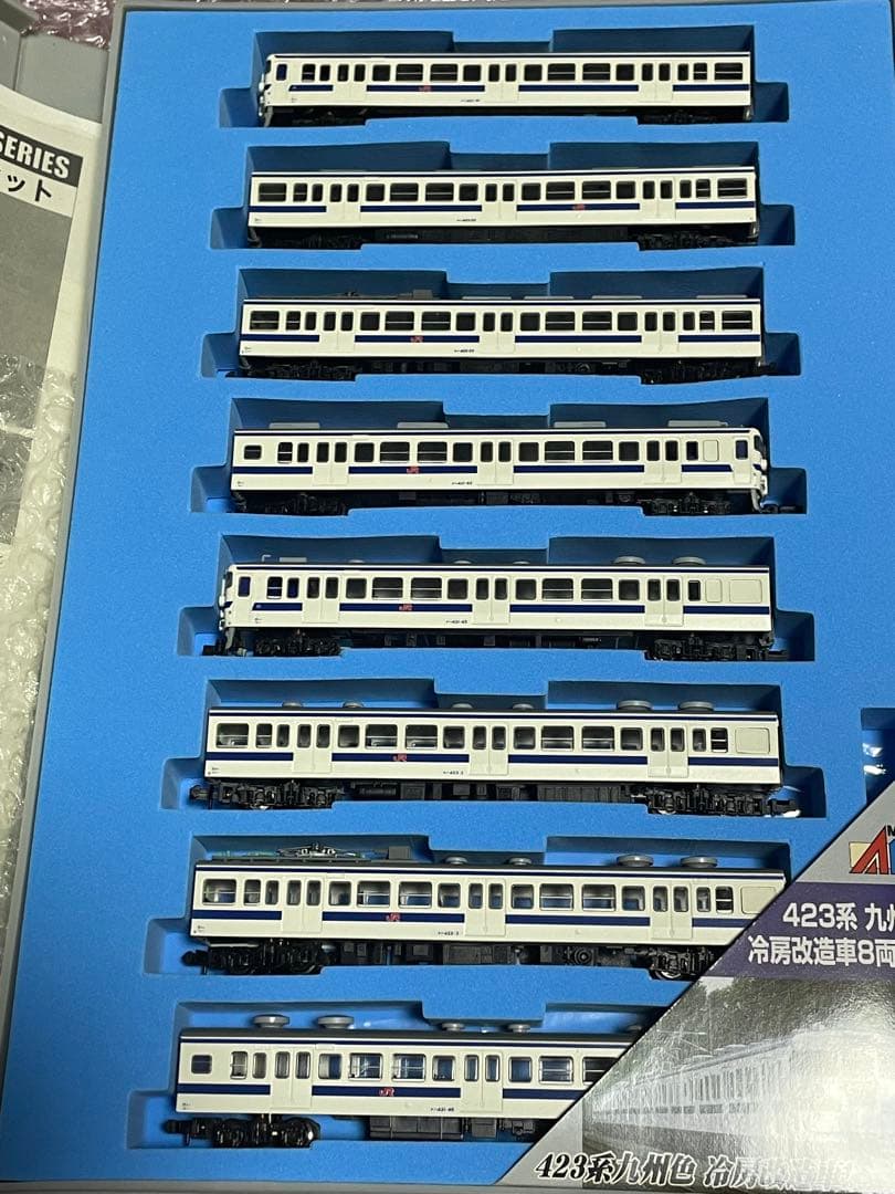 u*1様 マイクロエース 423系九州色 冷房改造車8輌セット 未使用品