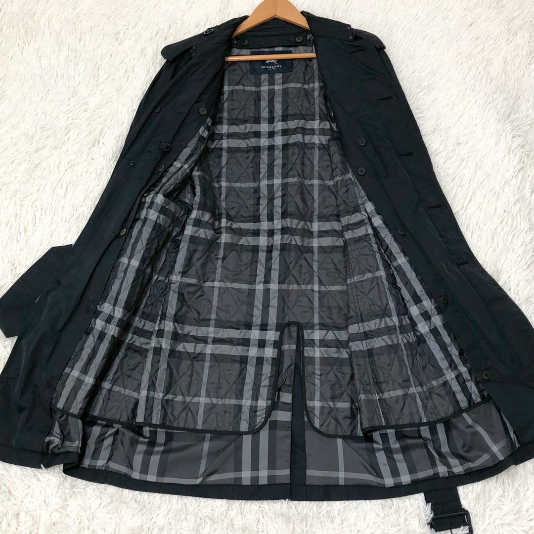 ライナー付◎Lサイズ◎Burberry London トレンチコート チェック