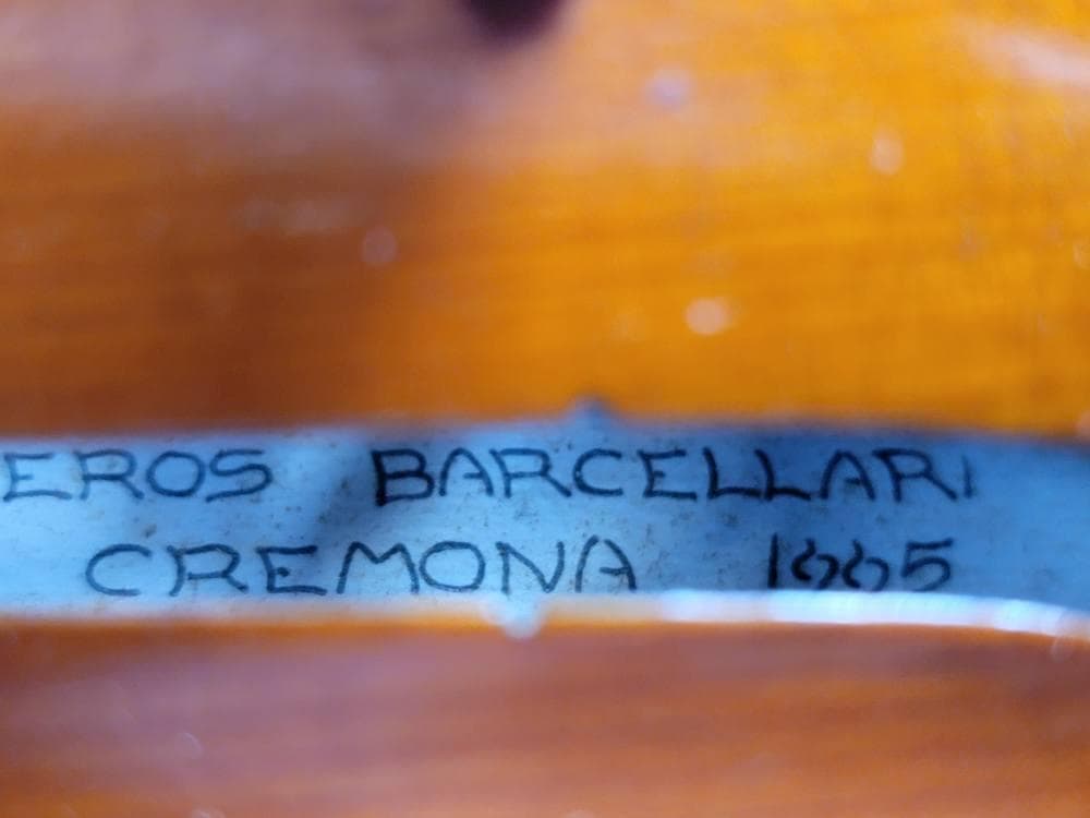 クレモナ・ヴァイオリン　EROS BARCELLARI 1995