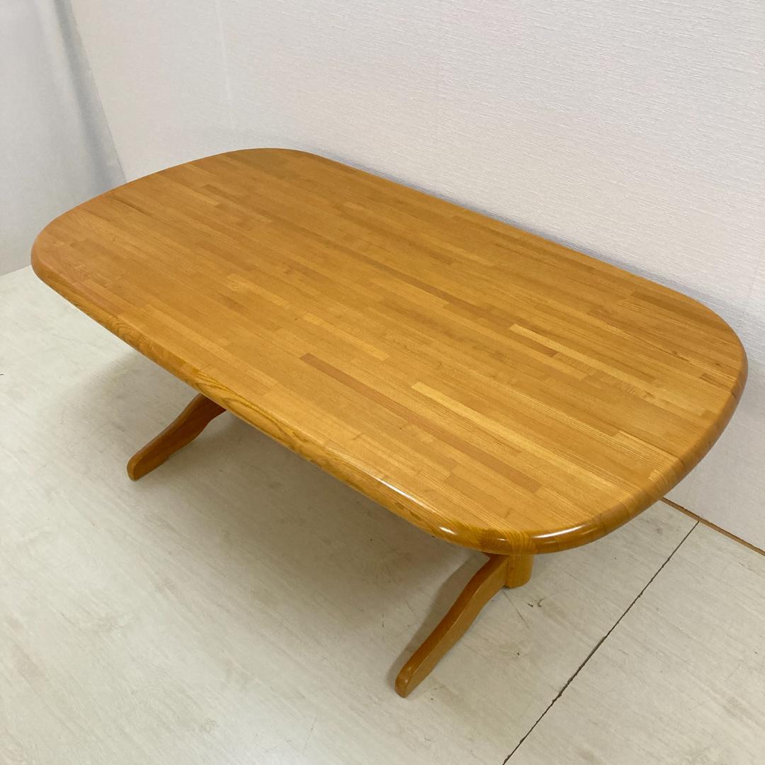 【柏木工】オーバル型　ダイニングテーブル　180ｃｍ　レトロ