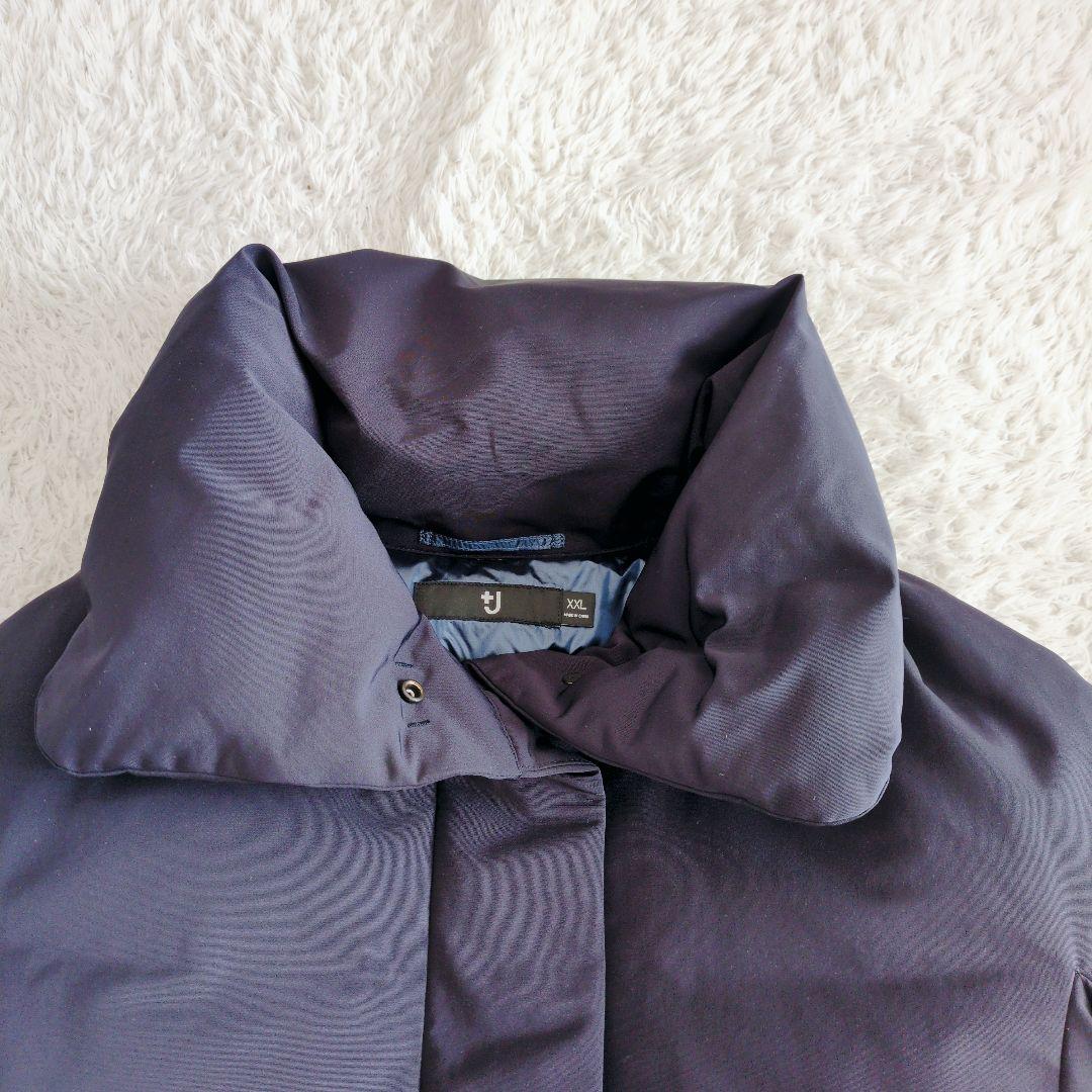 UNIQLO +J　ジルサンダー　ハイブリッドダウンジャケット　ネイビー