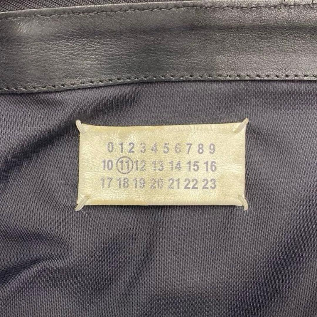 良品 マルジェラ レザー トートバッグ バッグ 大容量 レディース ブラック