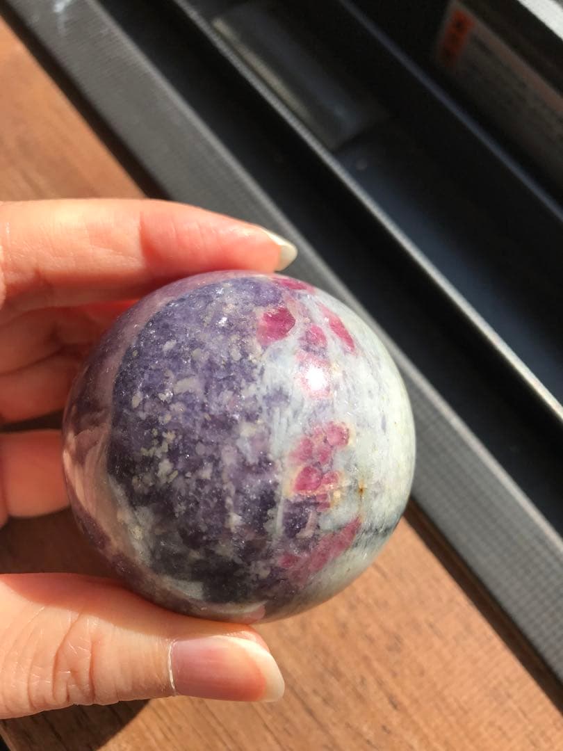 ☘️レア❤︎ユニコーンスフィア 丸玉　天然石　パワーストーン