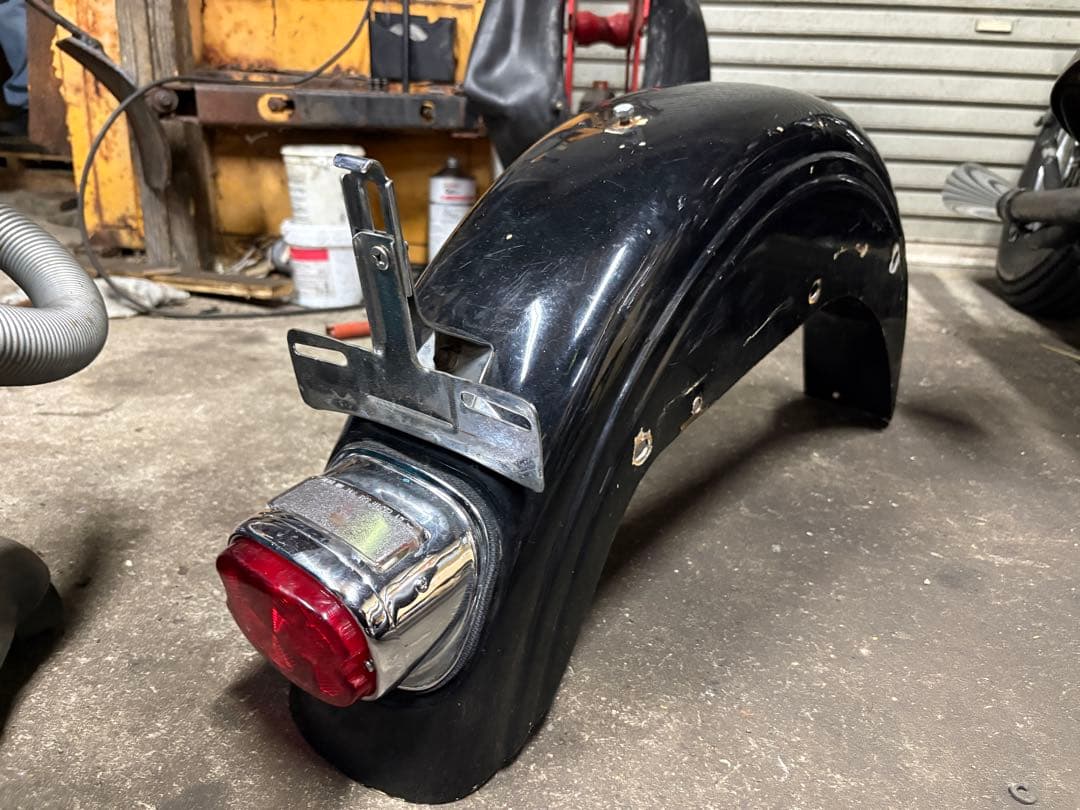 ハーレー　ショベル　リアフェンダー