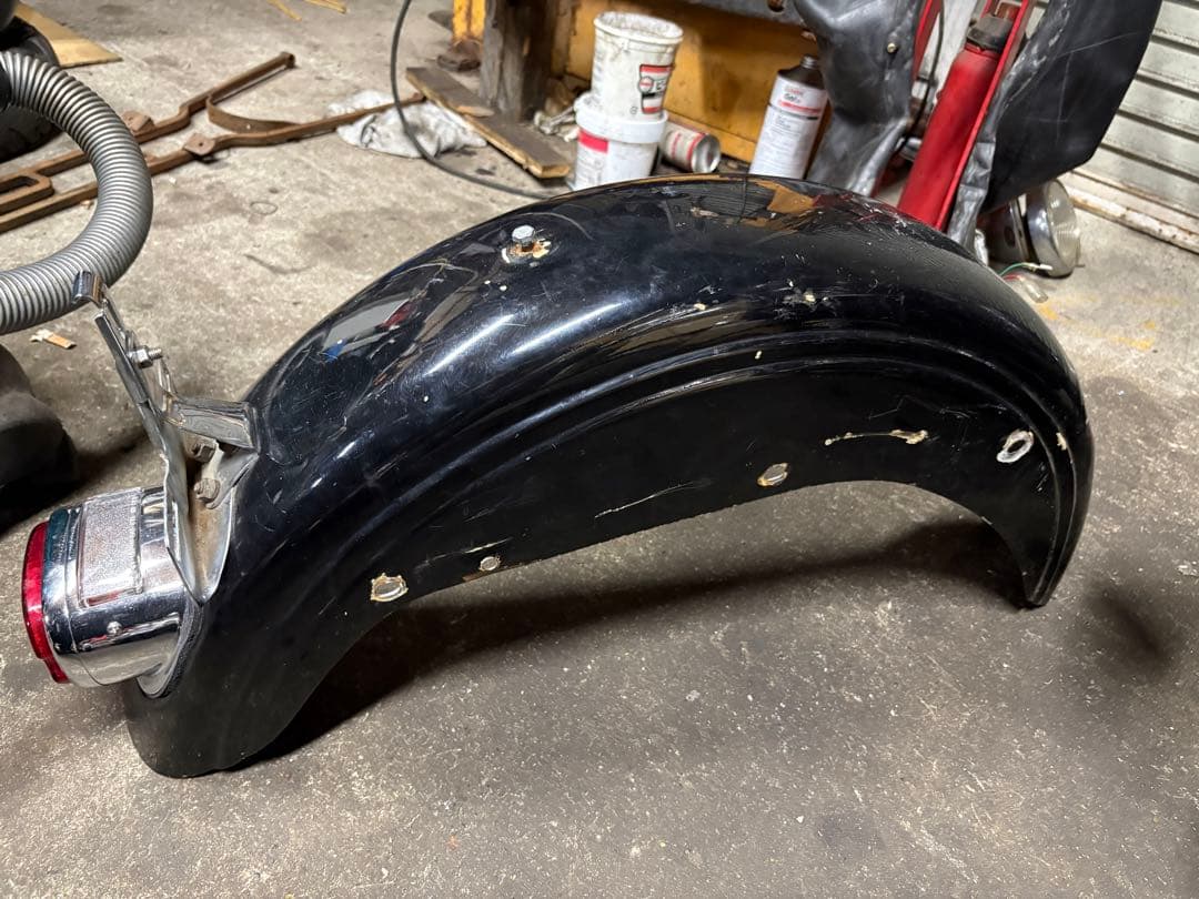 ハーレー　ショベル　リアフェンダー