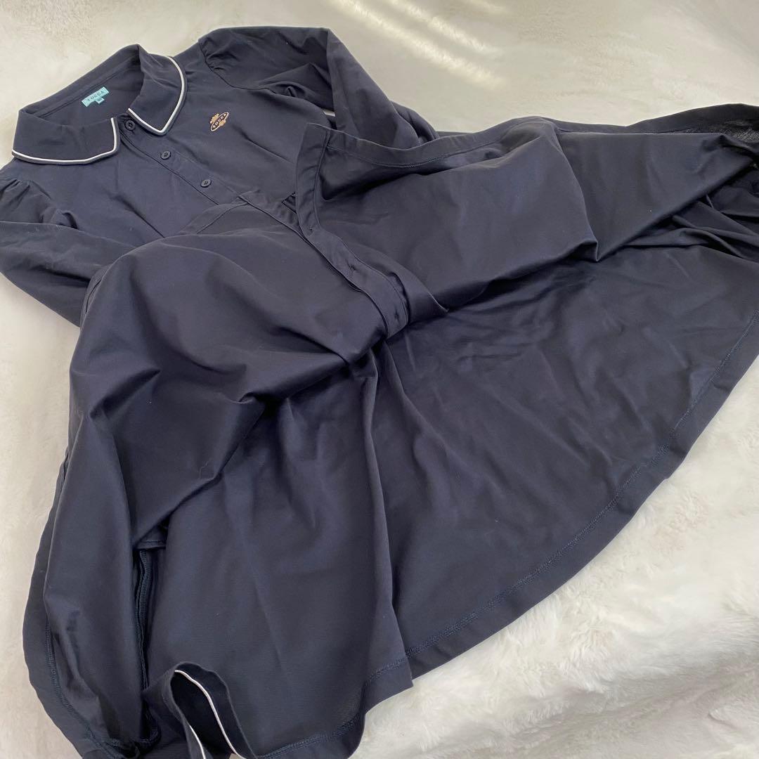 TOCCA 160ネイビー　ワンピース　ドレス　トッカ