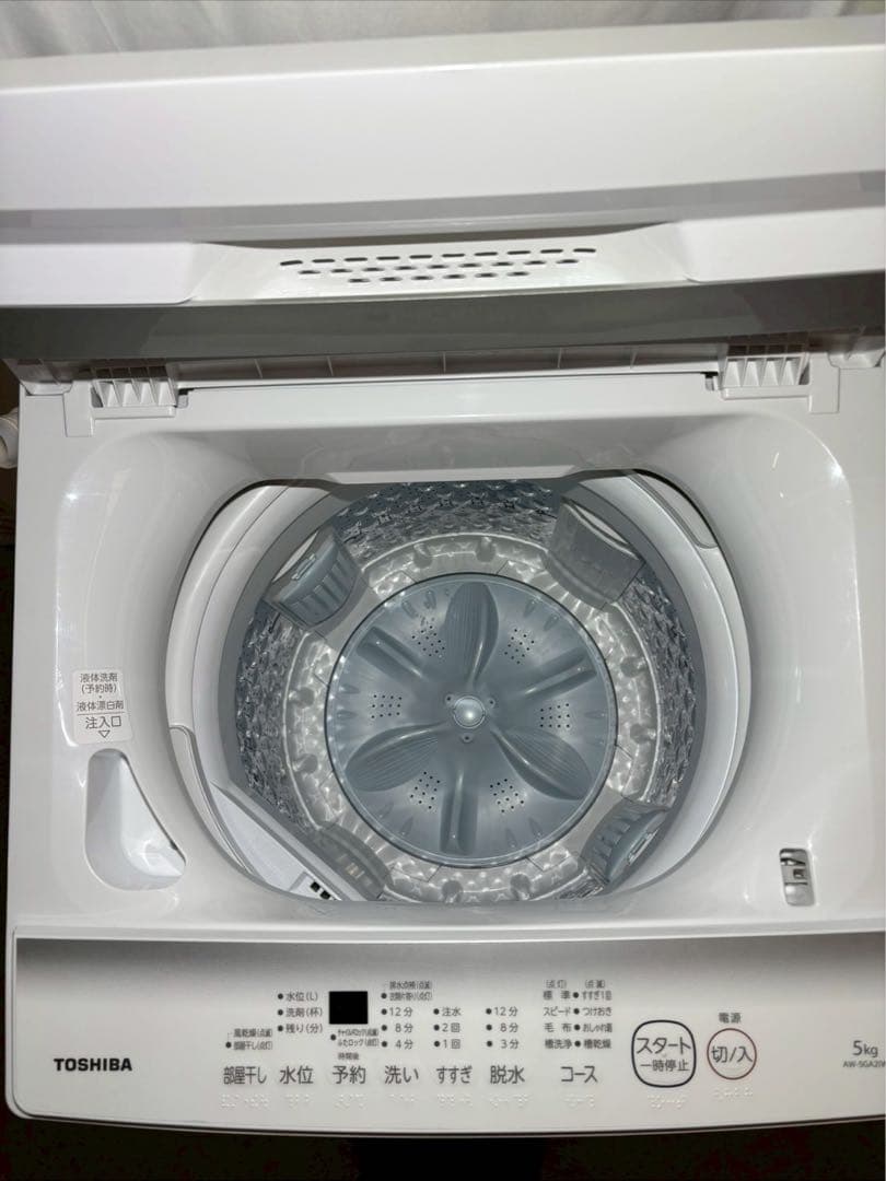 【分解清掃】東芝 洗濯機AW-5GA2 2024年製 洗濯5kg