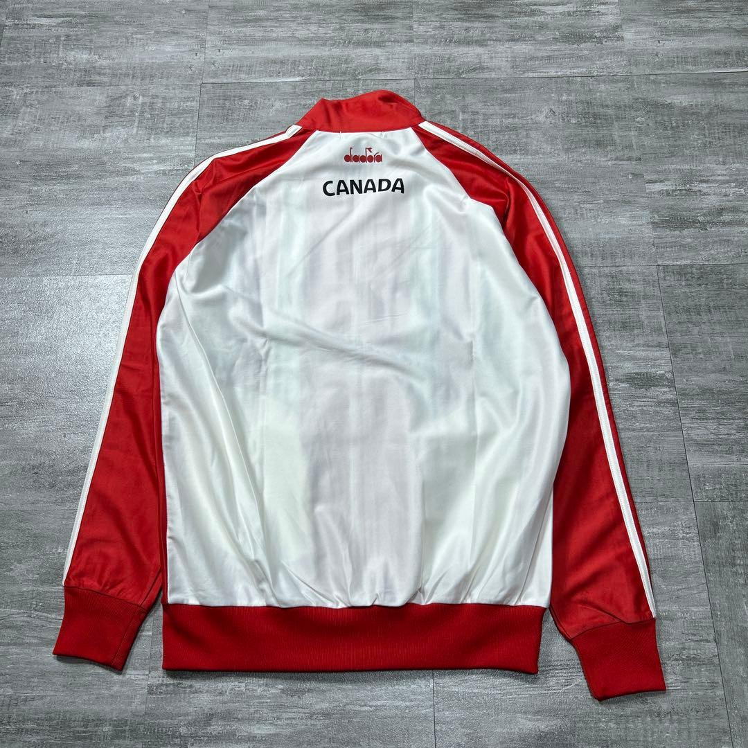 90s diadora カナダ代表 イタリア製 サッカー ジャージ セットアップ