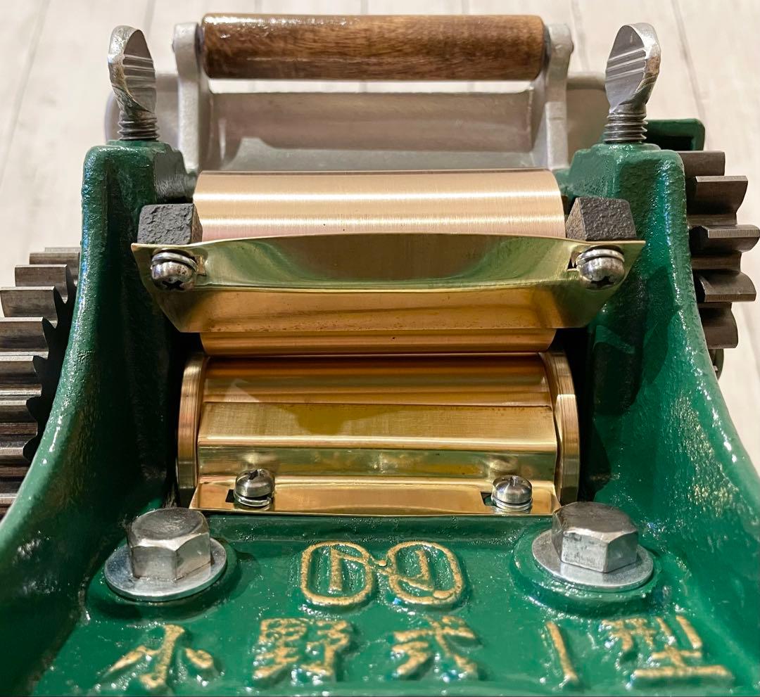 小野式製麺機【2510-09】説明書コピー.トラブル予防運用ガイド.麺帯ハンガー