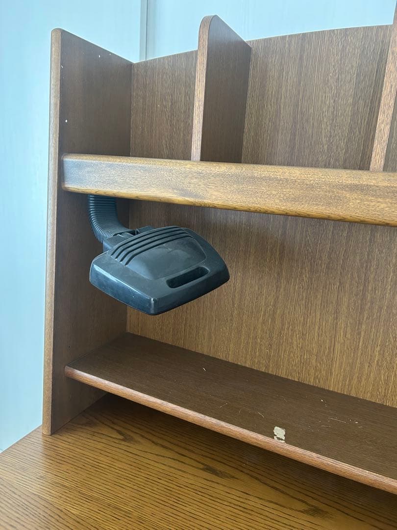 浜本工芸　学習机　本棚付き　袖机　フルセット　USED 皇室御用達　高級