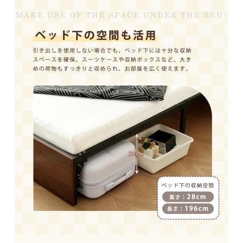 新作】【ブラック】 パイプベッド 折りたたみ ベッドフレーム シングル 軽量 持