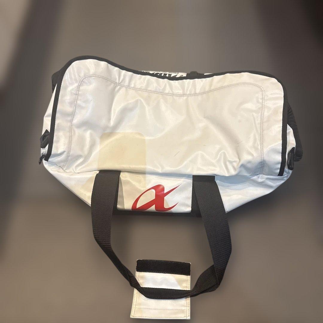 YABAX ヤイバ　ボストンバッグ ホワイト/ブラック