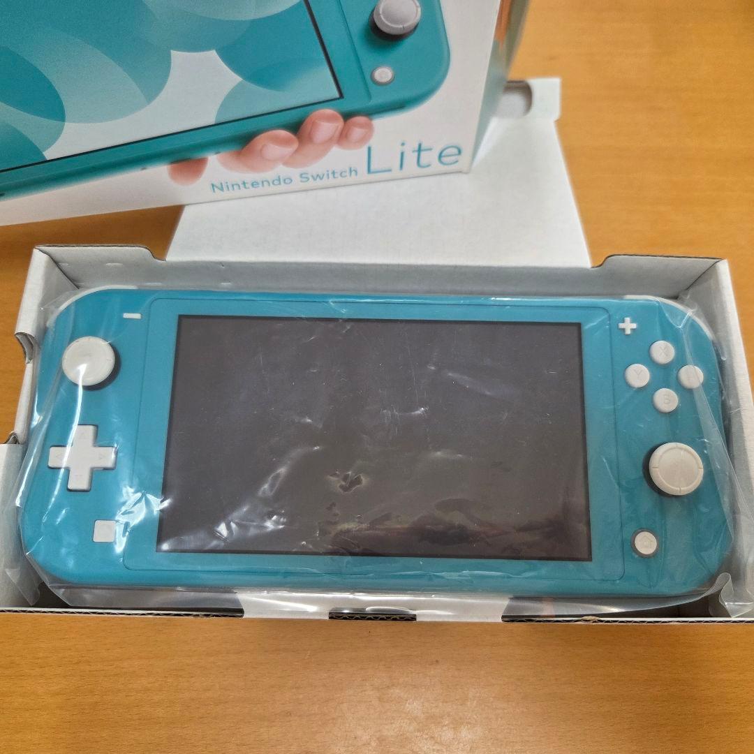 Nintendo Switch Lite ターコイズ（箱・充電器付き）