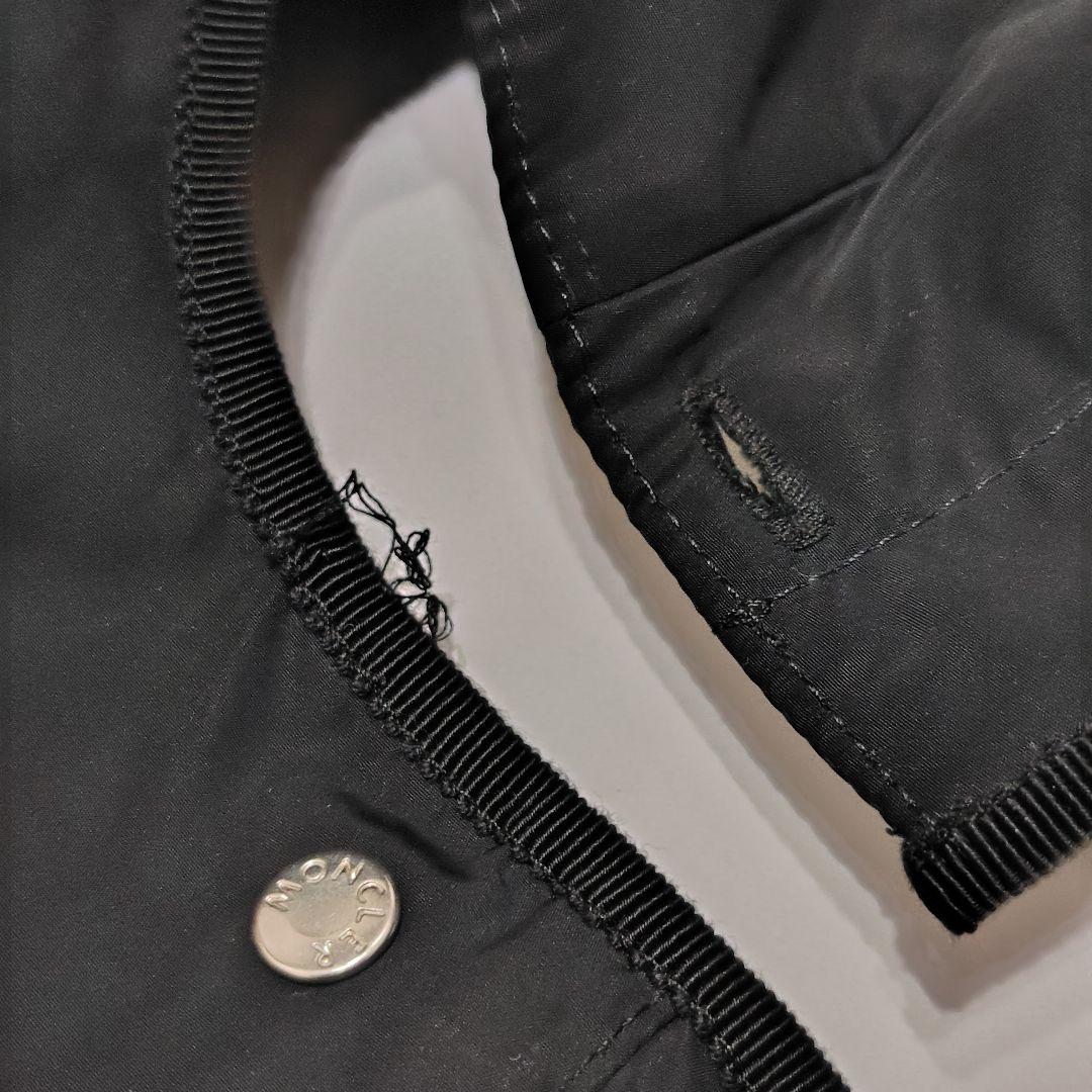 モンクレール Anthemis スプリングコート フード レディース 黒 1