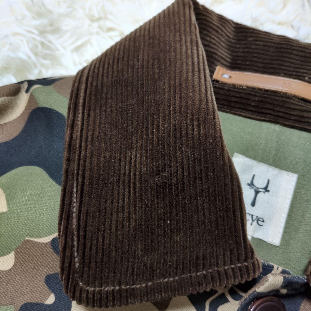 Scye サイ ミリタリージャケット 迷彩 カモフラ 38