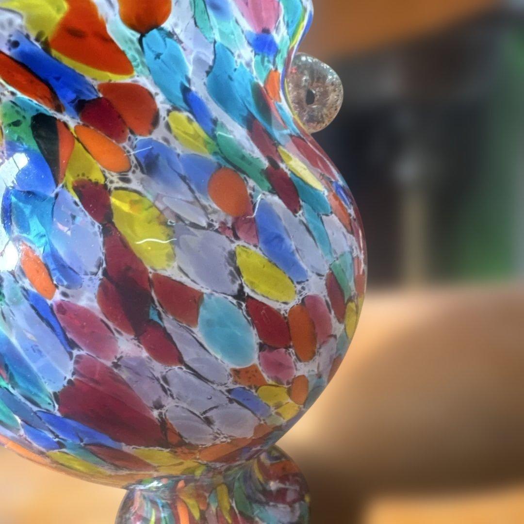 津軽びいどろ？　花瓶