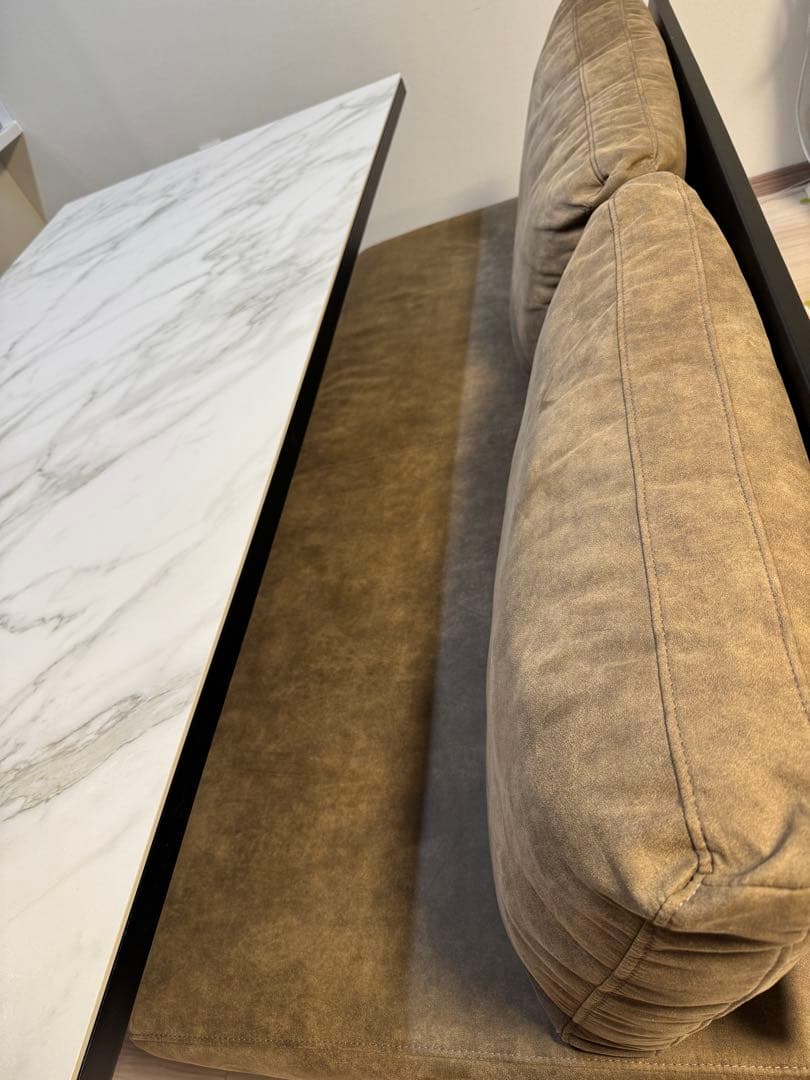 ※2/28まで【美品】ダイニングテーブル セラミック天板 6人掛け