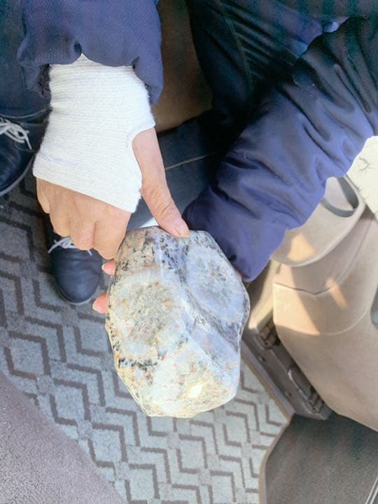 鑑賞石用菊花石