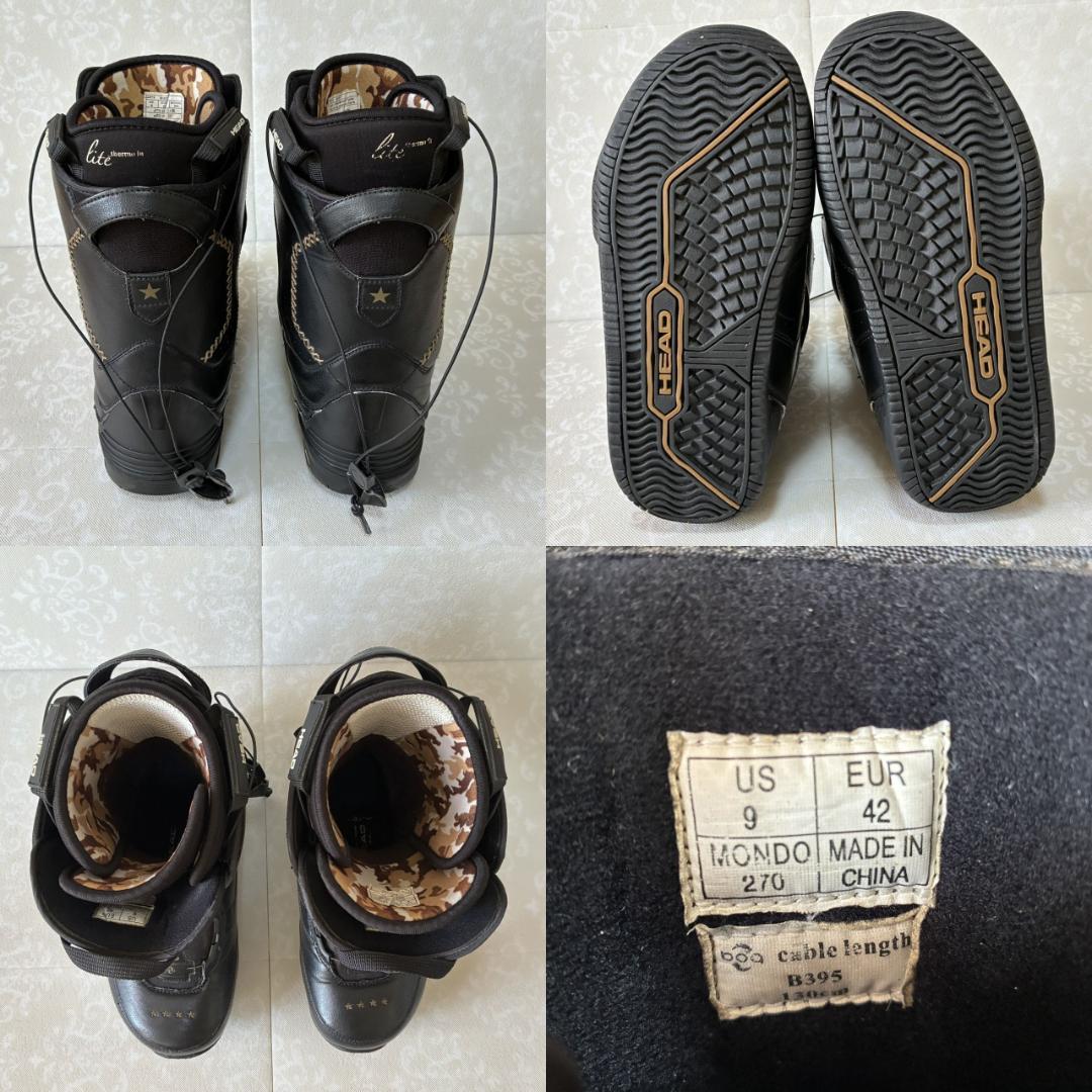 スノーボードSALOMON ビンディングFLUX ブーツHEAD ケース付