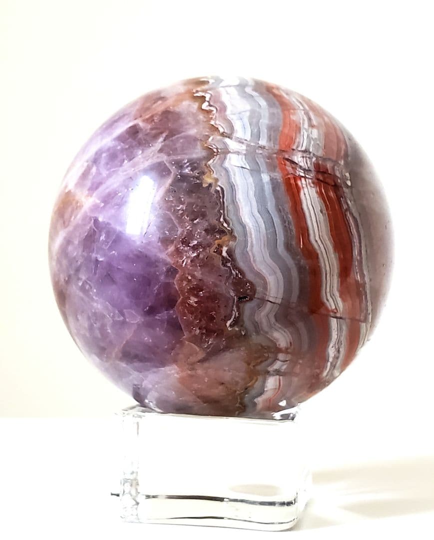 ☆コロパル☆　メキシカンクレージーアゲート&セレスタイト&アフガンジェイド