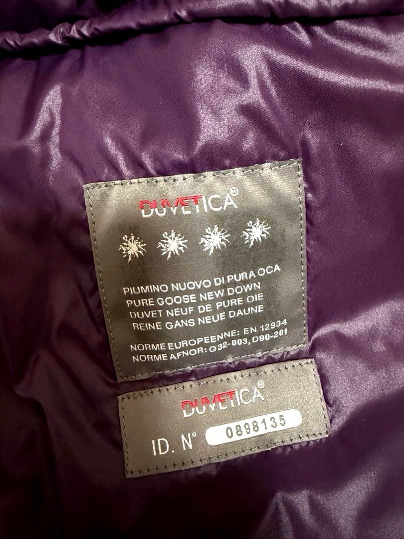 DUVETICAロングダウンコート DENEBカーキ38 極美品