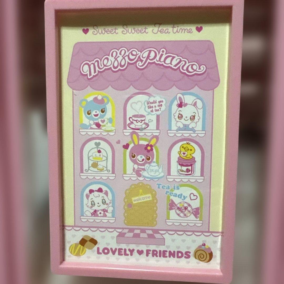 mezzo pianoフォトフレーム振り子時計