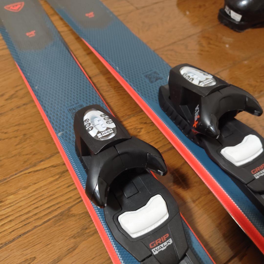 キッズスキー板(140cm)、ブーツ(24cm)、ストック(95cm)セット