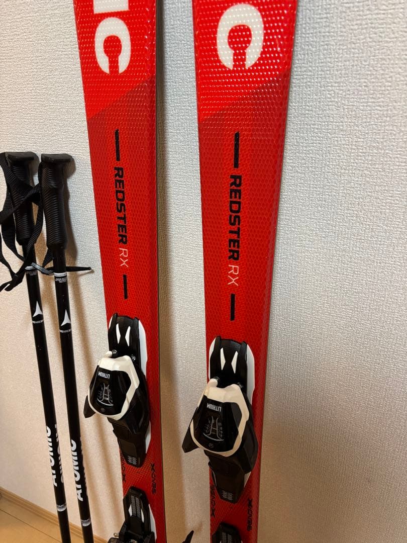 ATOMIC REDSTER RX 163cm ビンディング付 ストック付き