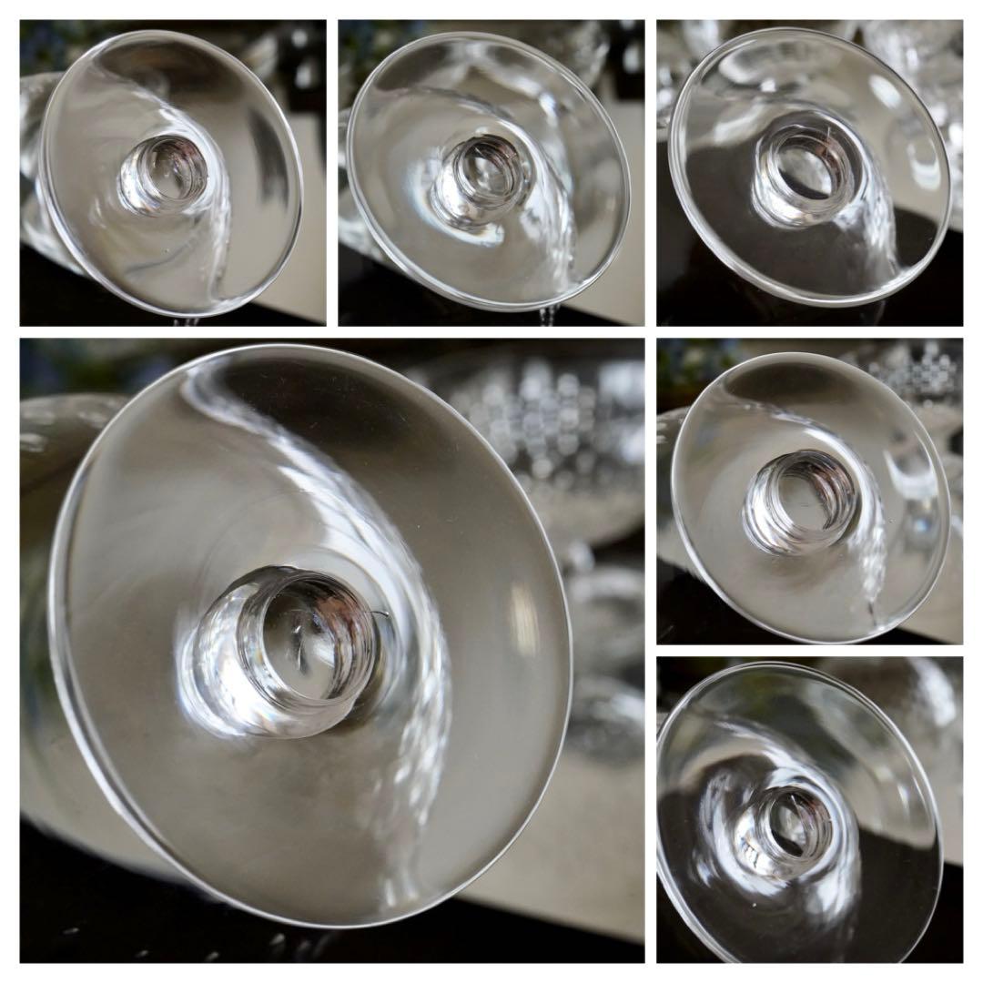 美品★オールドバカラBACCARAT★パリ★シャンパンクープ ワイングラス★6脚