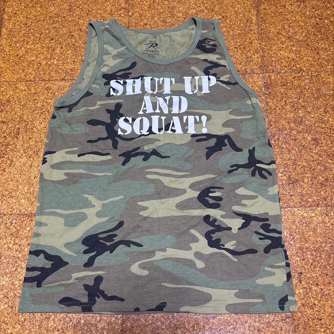 【Rahulさん専用】S&Sカモフラージュウッドランドタンクトップ