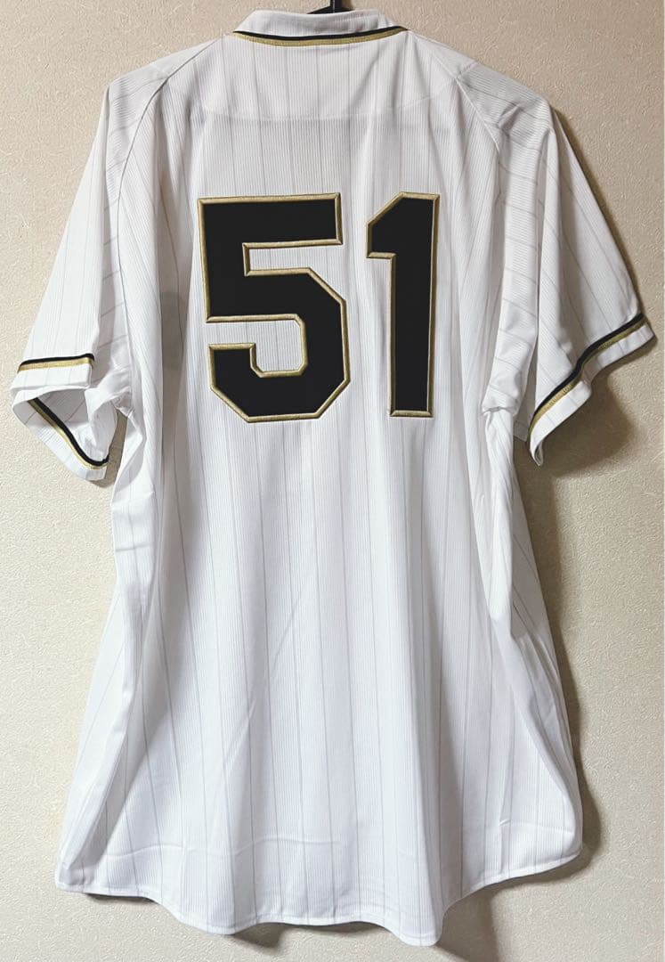 阪神タイガース　伝統の一戦　レプリカユニフォームOサイズ　中野拓夢51