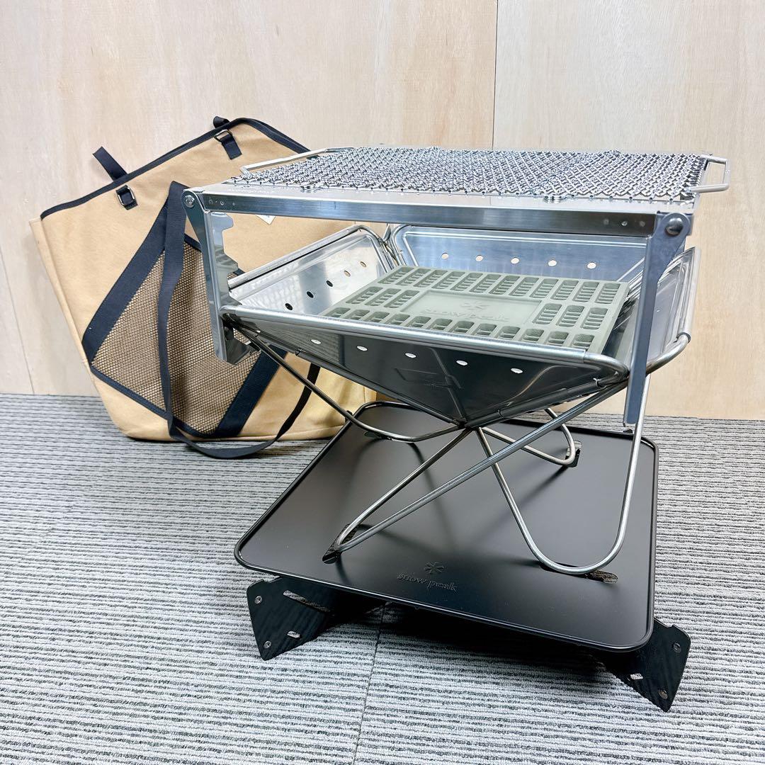 未使用 スノーピーク 焚き火台L ７点フルセット 焚き火台 peak