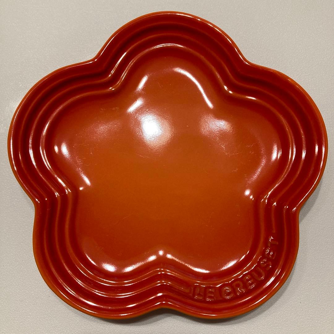 ル・クルーゼ(Le Creuset) フラワー・プレート LC(S) レインボー