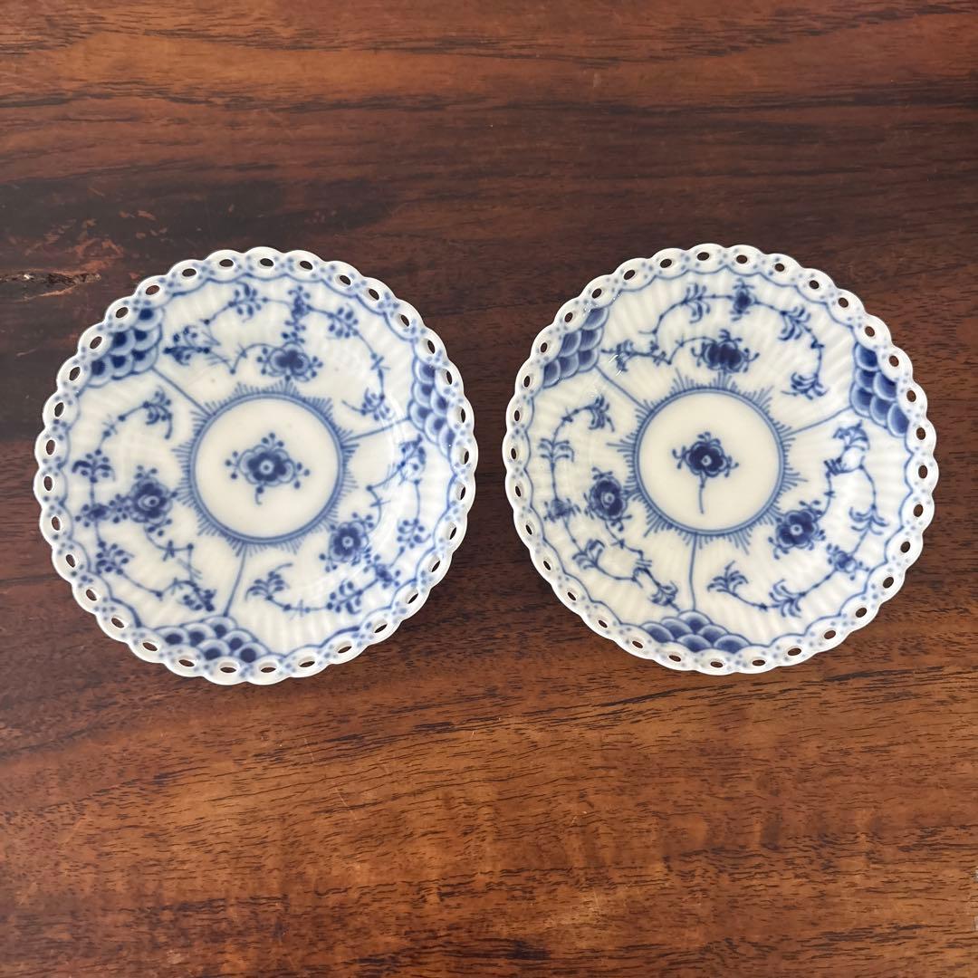 ロイヤルコペンハーゲン　フルレース　バターパット2枚　1145