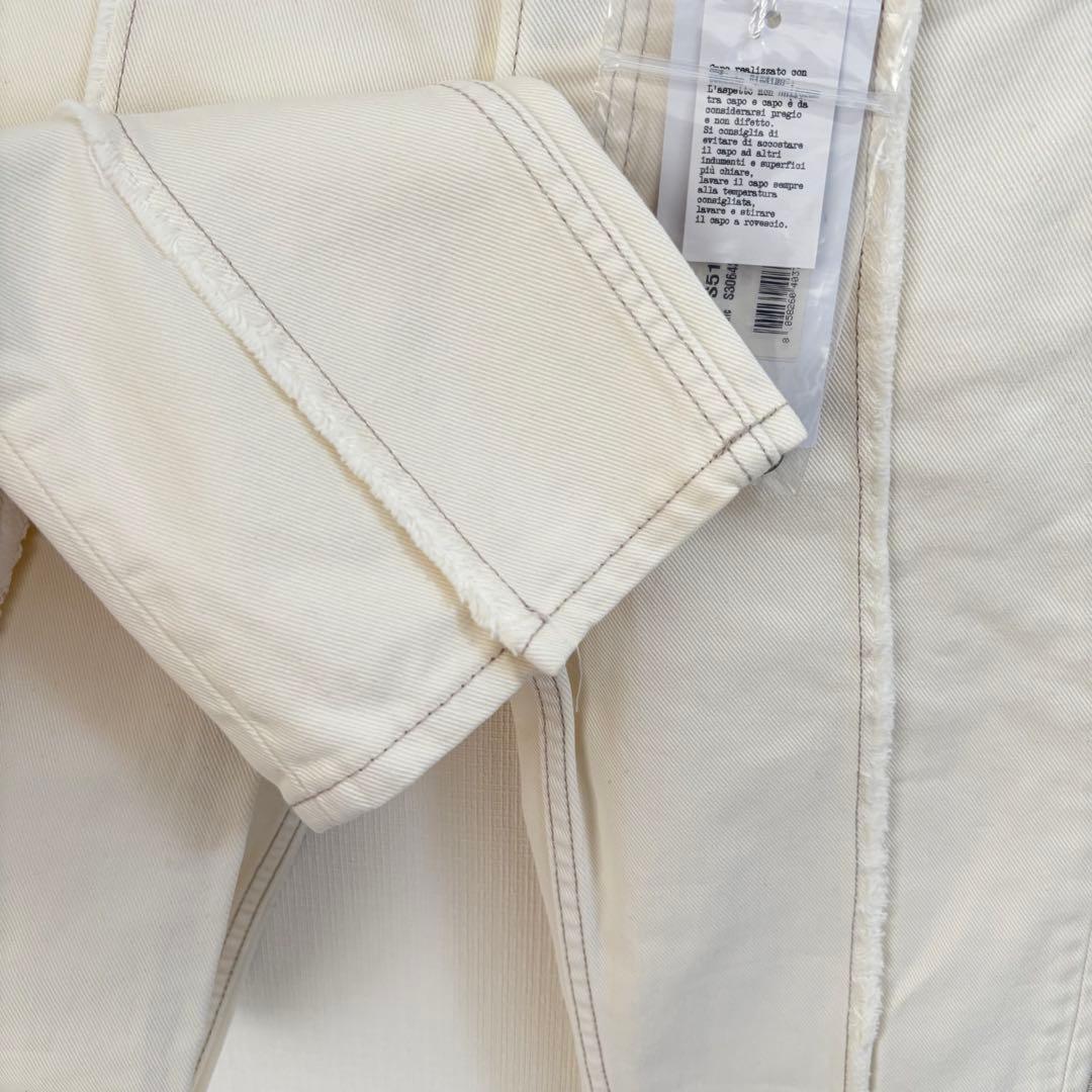 ラスト１【新品】Maison Margiela スキニー ホワイト デニム 36