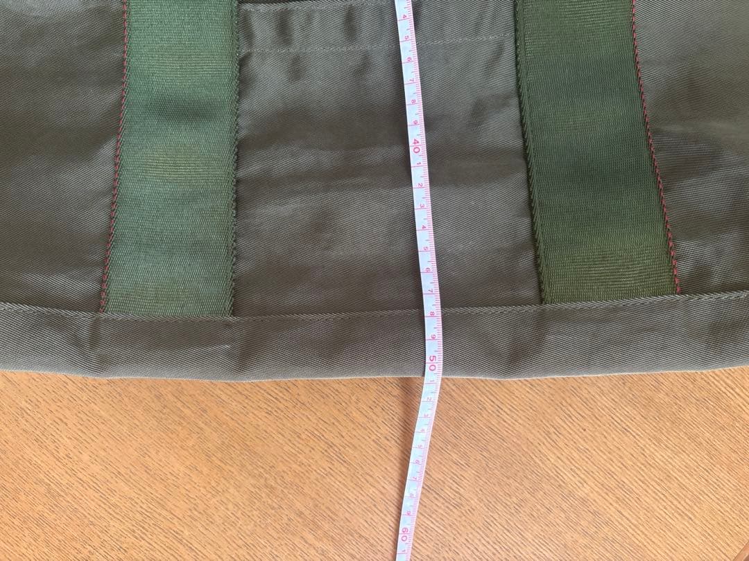 ブリーフィング　大容量　トートバッグ　カーキ　中古品