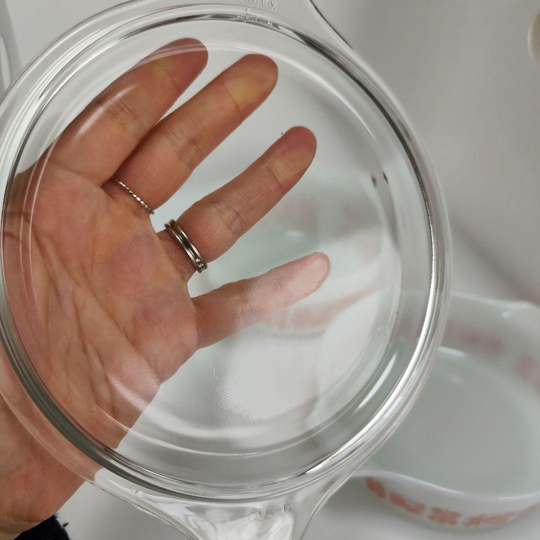 希少　パイレックス　バタープリント　アーミッシュ　キャセロール　 2個