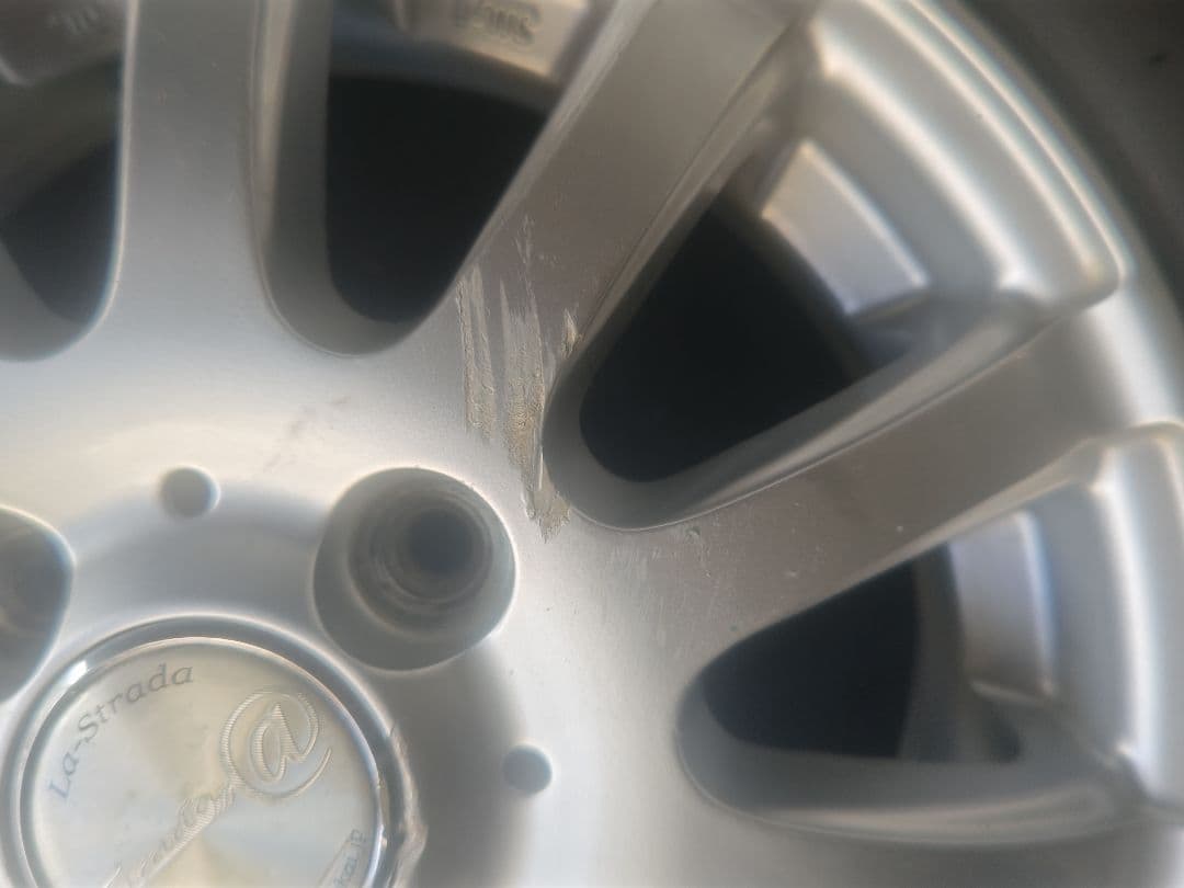 ②155/70R13 スタッドレスタイヤ アルミホイール付 2本セット