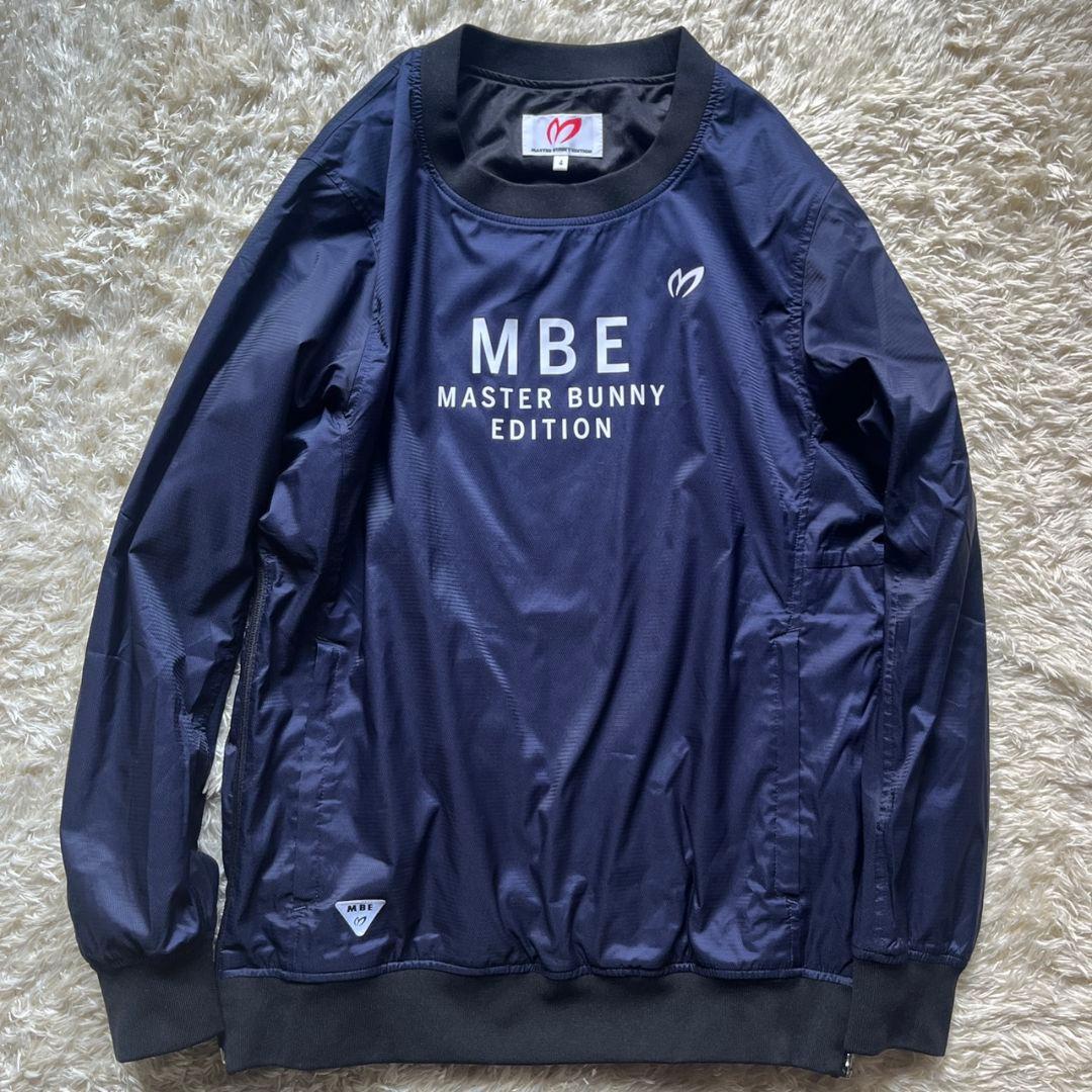 美品　マスターバニーエディション　スニード　ゴルフ　ウィンドブレーカー　ネイビー