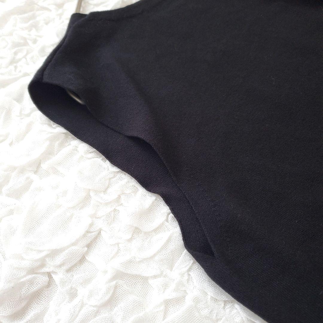 【新品タグ付き】セオリーリュクス　サロペット　オールインワン　ウエストリボン　黒