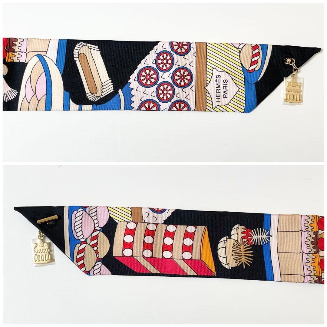 【美品！早い者勝ち！】HERMES ツイリー パティスリー　フランセーズ