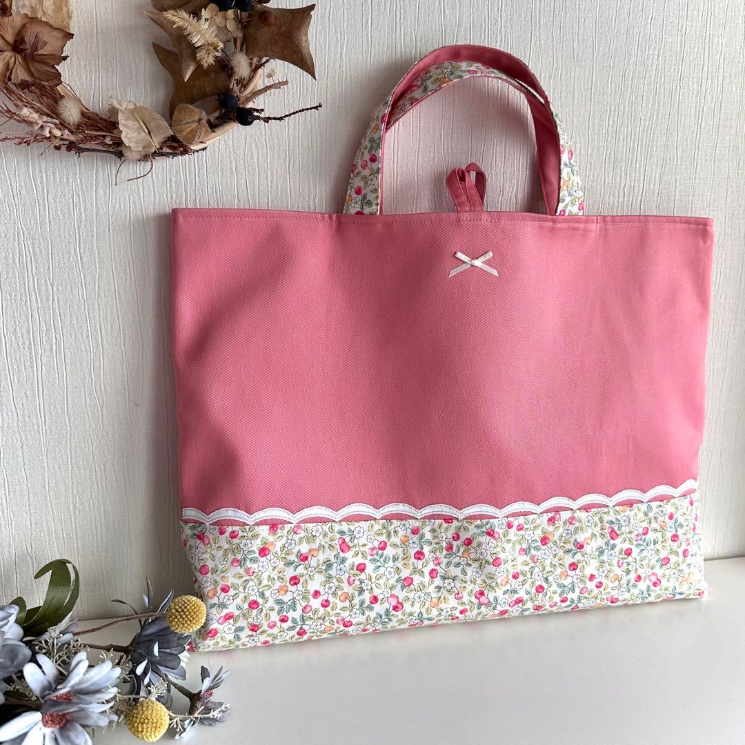 aoco様【100】 上履き入れ　上靴入れ　　入学入園　ハンドメイド　女の子