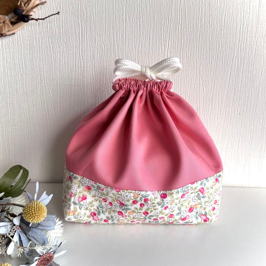 aoco様【100】 上履き入れ　上靴入れ　　入学入園　ハンドメイド　女の子